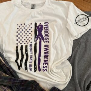 Overdose Awareness T-Shirt (White)